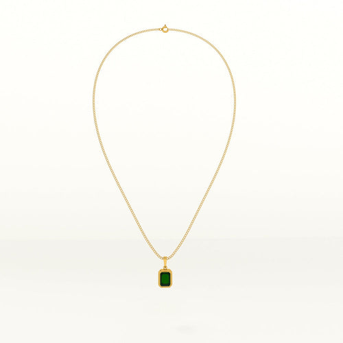 Classic Emerald Necklace