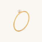 Dainty Solitaire Ring