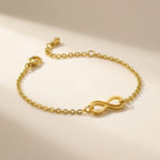 Infinity Charm Chain Bracelet